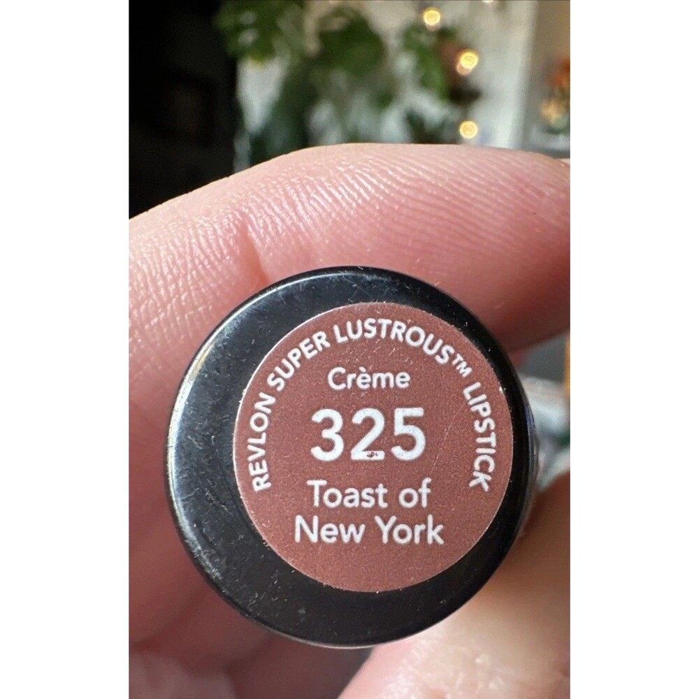 Revlon Super Lustrous Creme Lipstick 325 Toast of New York Warm Red Brown